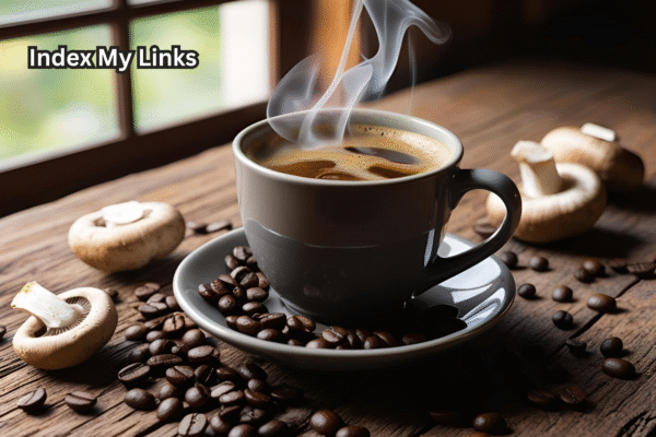 Mushroom coffee