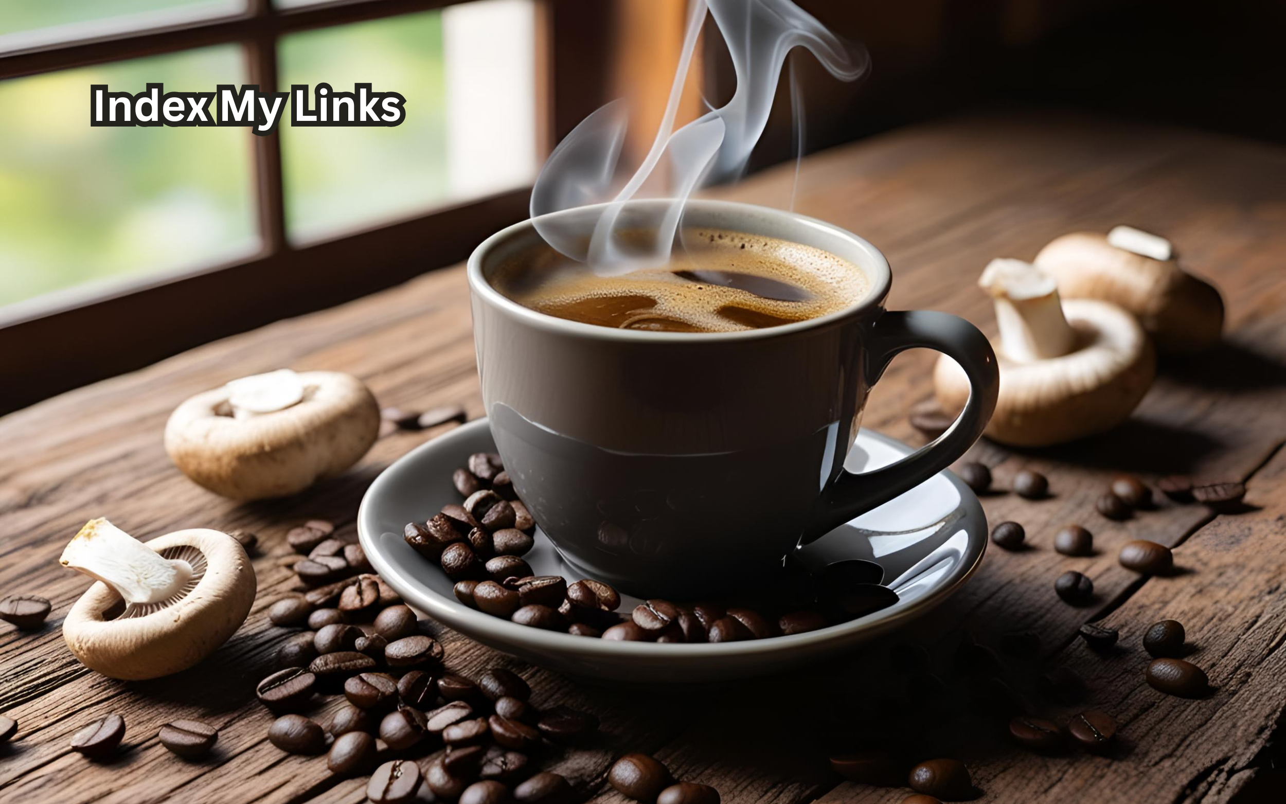 Mushroom coffee